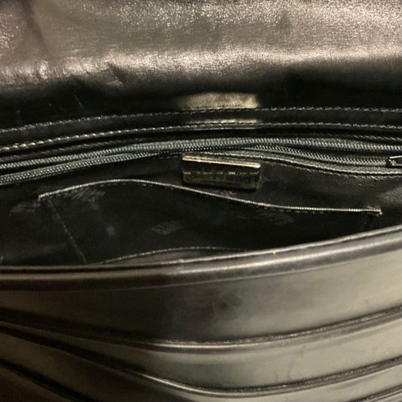 COPY - Stuart Weitzman Black Leather Purse shoulder bag - Picture 4 of 6